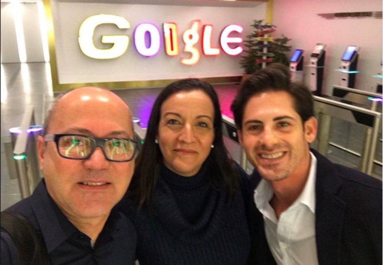 La directora de Lizt Alfonso Dance Cuba visitó las oficinas de Google con Brett Perlmutter, Jefe de Estrategia y Operaciones de Google para Cuba