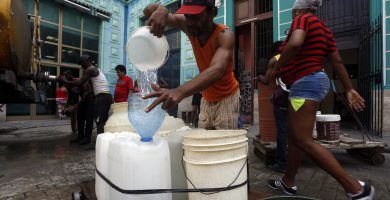 agua en Cuba