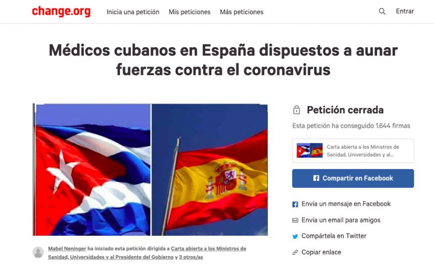 Suman 200 los médicos residentes en España que se han unido