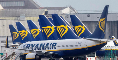 aerolínea europea bajo-costo Ryanair
