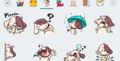 stickers animados de WhatsApp