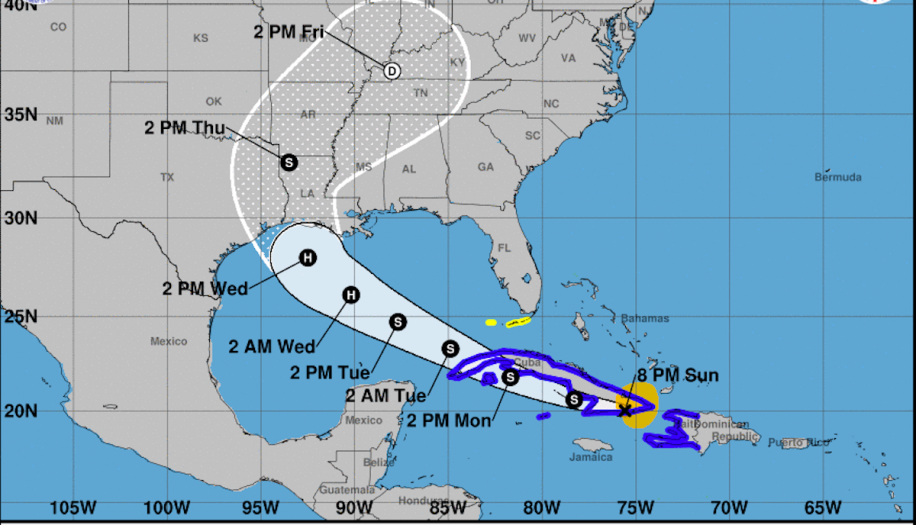 La tormenta tropical Laura se acerca al occidente cubano