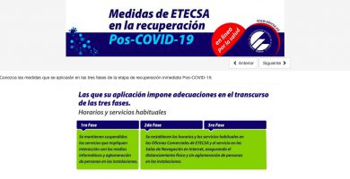 La empresa de telecomunicaciones Etecsa extendió hasta el 30 de septiembre