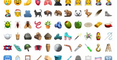 los usuarios encontrarán 55 variantes de emojis, y más de 60 objetos nuevos