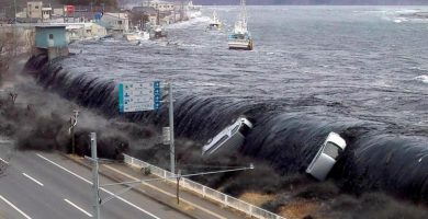 Tsunamis ocurridos de gran intensidad