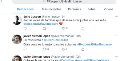 Desde Miami cubanos piden en Twitter reapertura de servicios consulares de Estados Unidos en La Habana