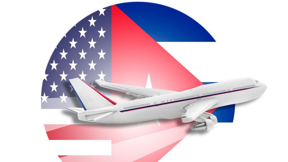 Estados Unidos elimina restricciones de vuelos a Cuba