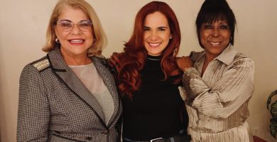 Irela Bravo se encuentra con Susana Pérez y Rachel Cruz