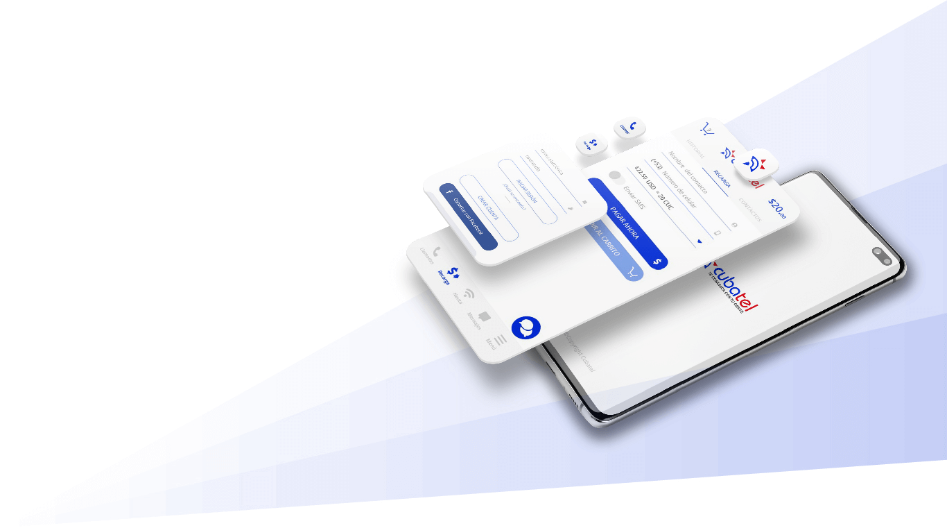 Aplicación para llamar y enviar SMS y recargas a Cuba