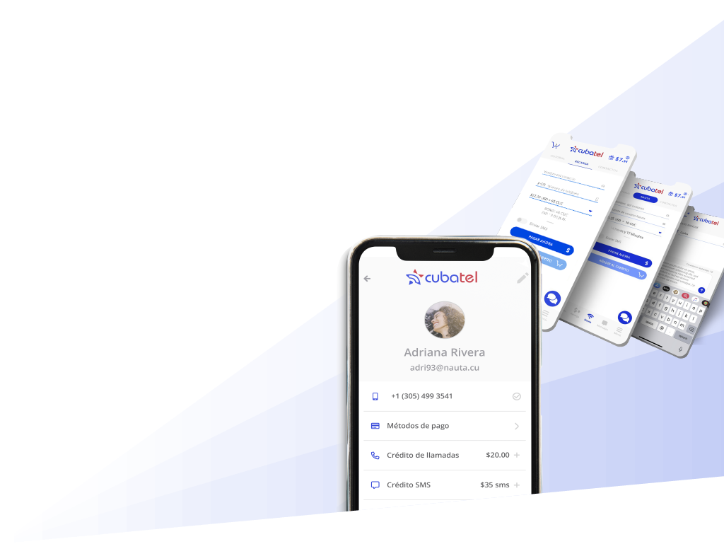 Aplicación para llamar y enviar SMS y recargas a Cuba